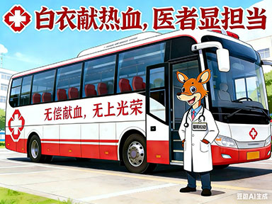 白衣献热血，医者显担当